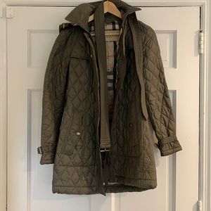 Burberry Brit quilted coat